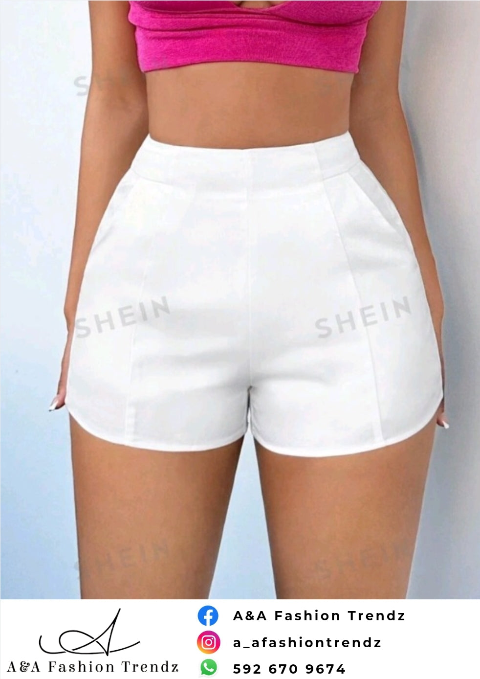 White Shorts