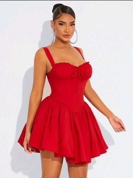 Red Sweetheart Dress
