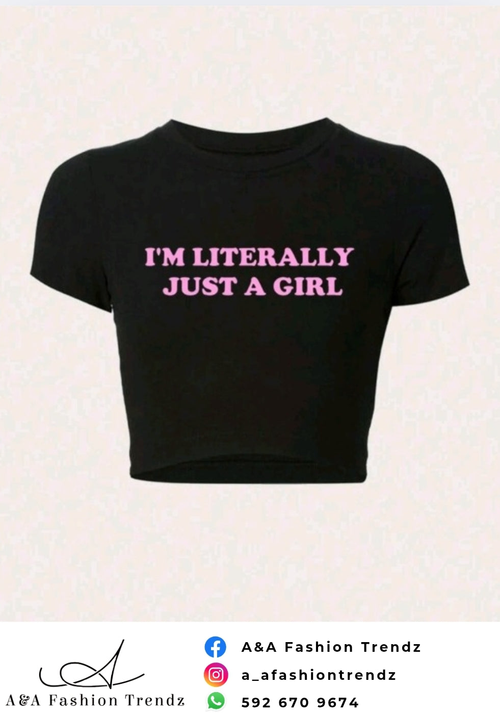 Literally Just Baby Tee