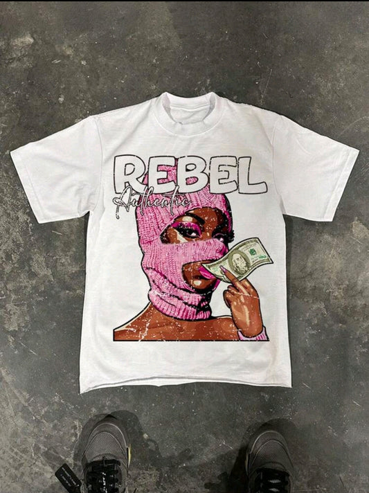 Rebel White Tee