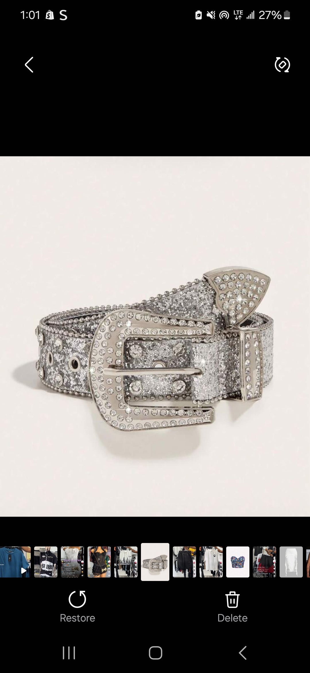 Silver Belt