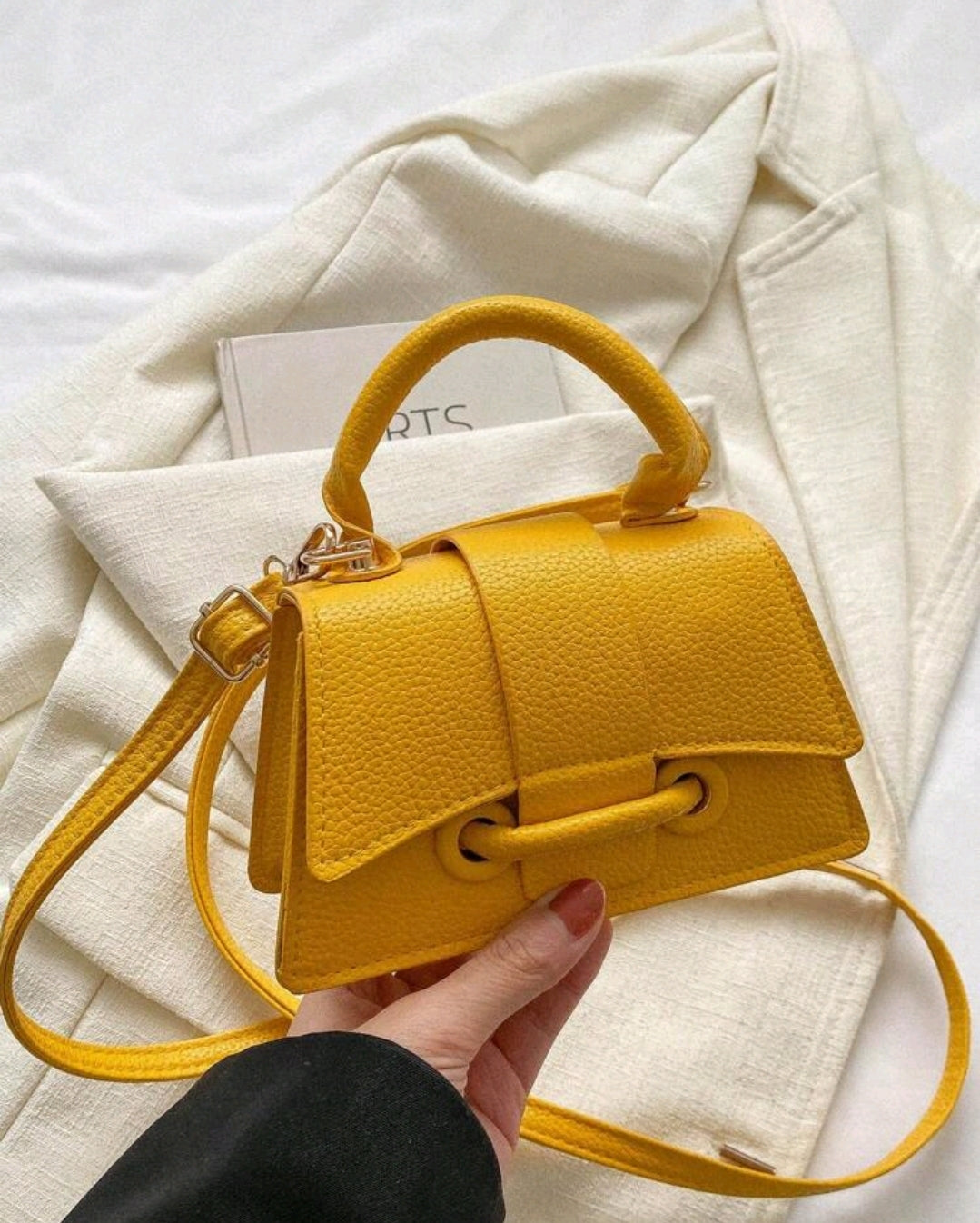 Yellow purse