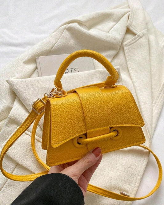 Yellow purse