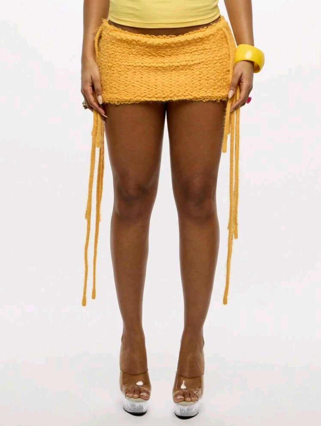 Yellow Boho Skirt