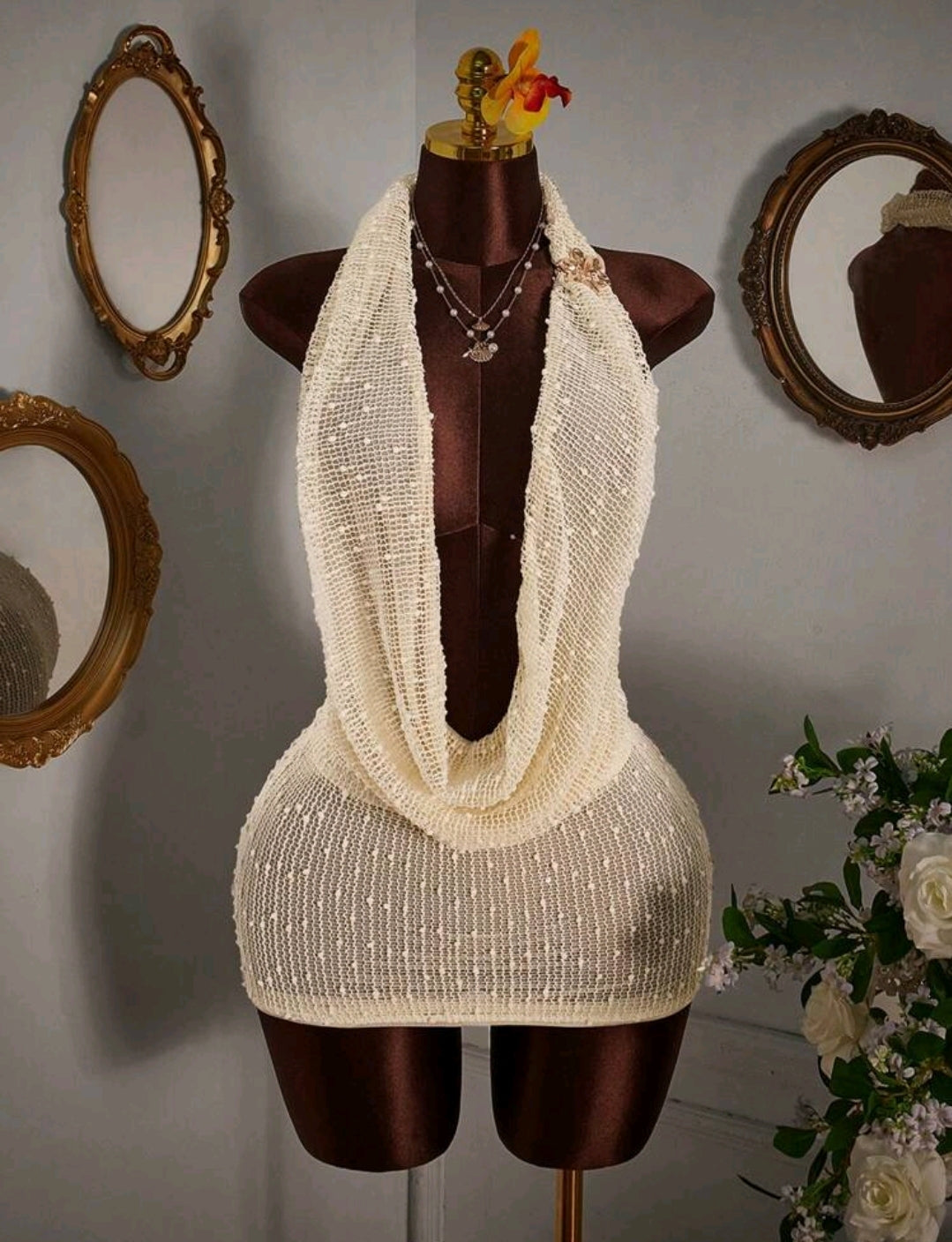 Baddie Dress Khaki