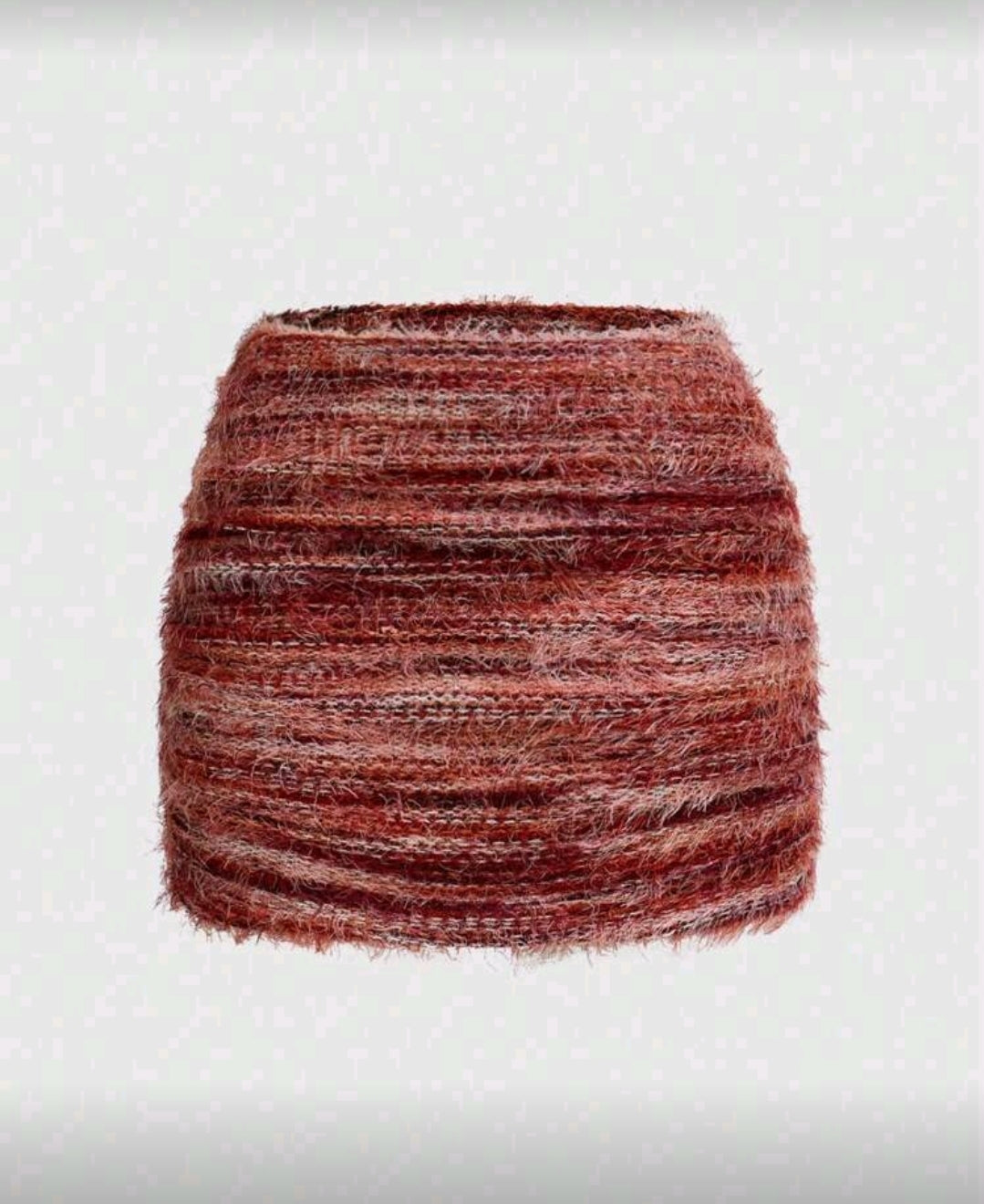 Red Fluffy Skirt