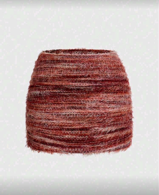 Red Fluffy Skirt