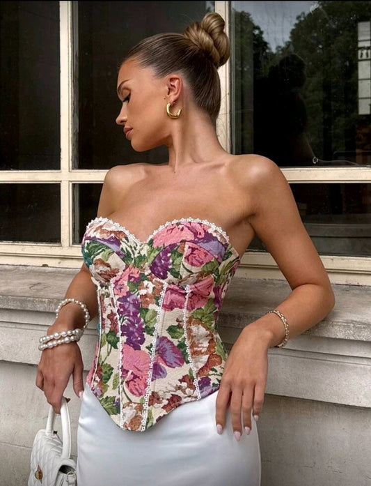 Floral Corset