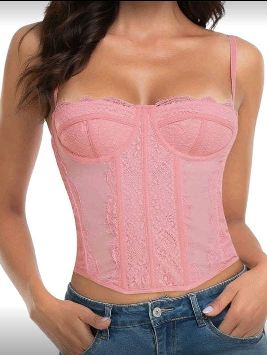 Baby Pink Bustier
