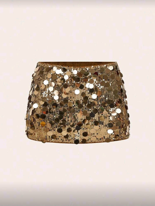 Champagne Glutter Skirt