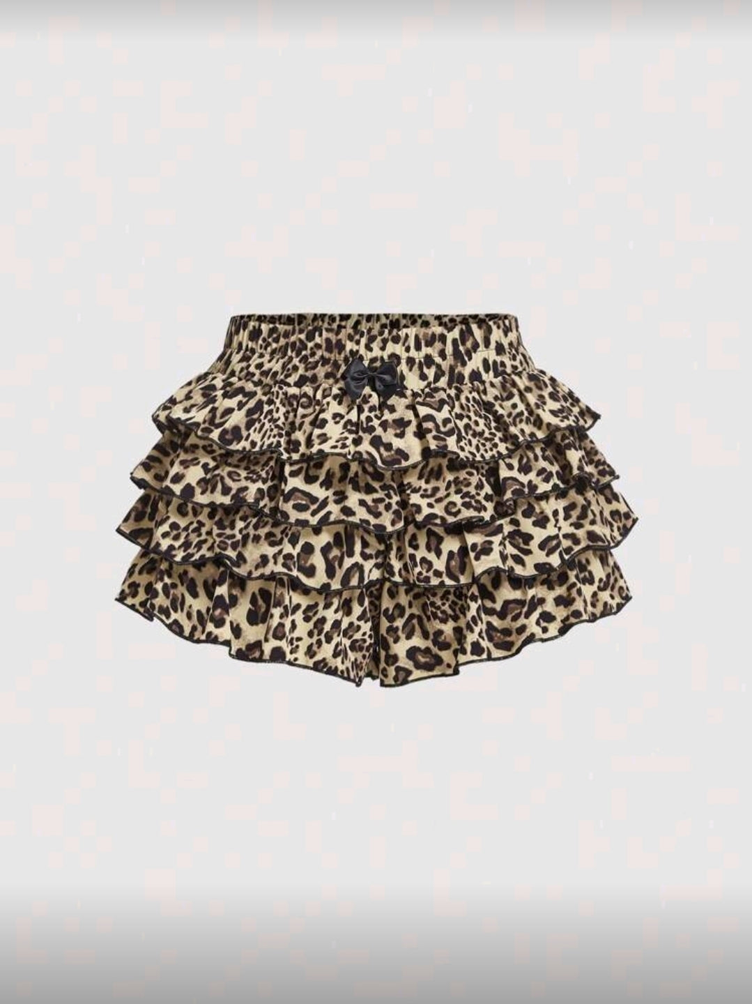 Cheetah Ruffle Shortss