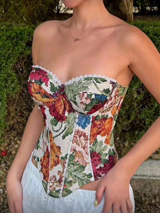Floral Corset