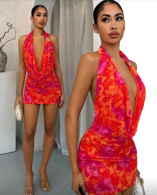 Tie Dye Baddie Dress