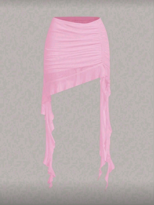 Pink Frilly Skirt