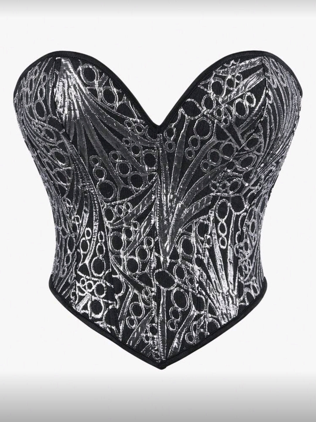 Silver Corset