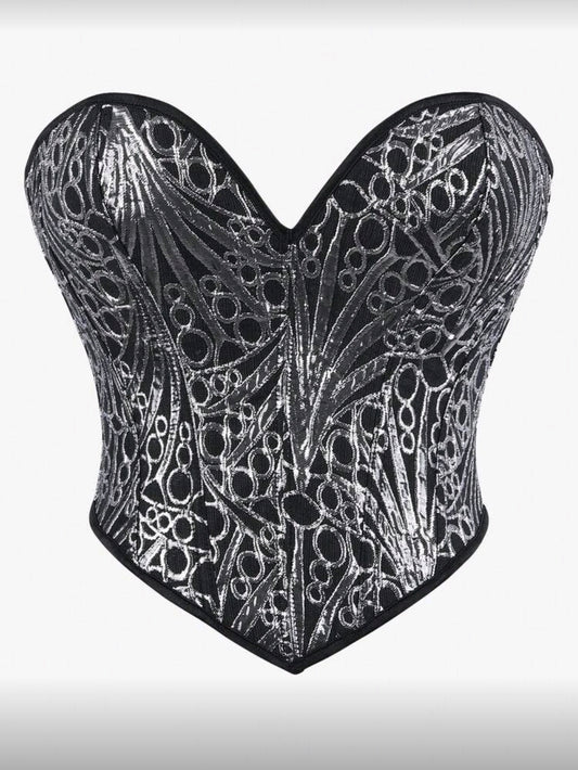 Silver Corset