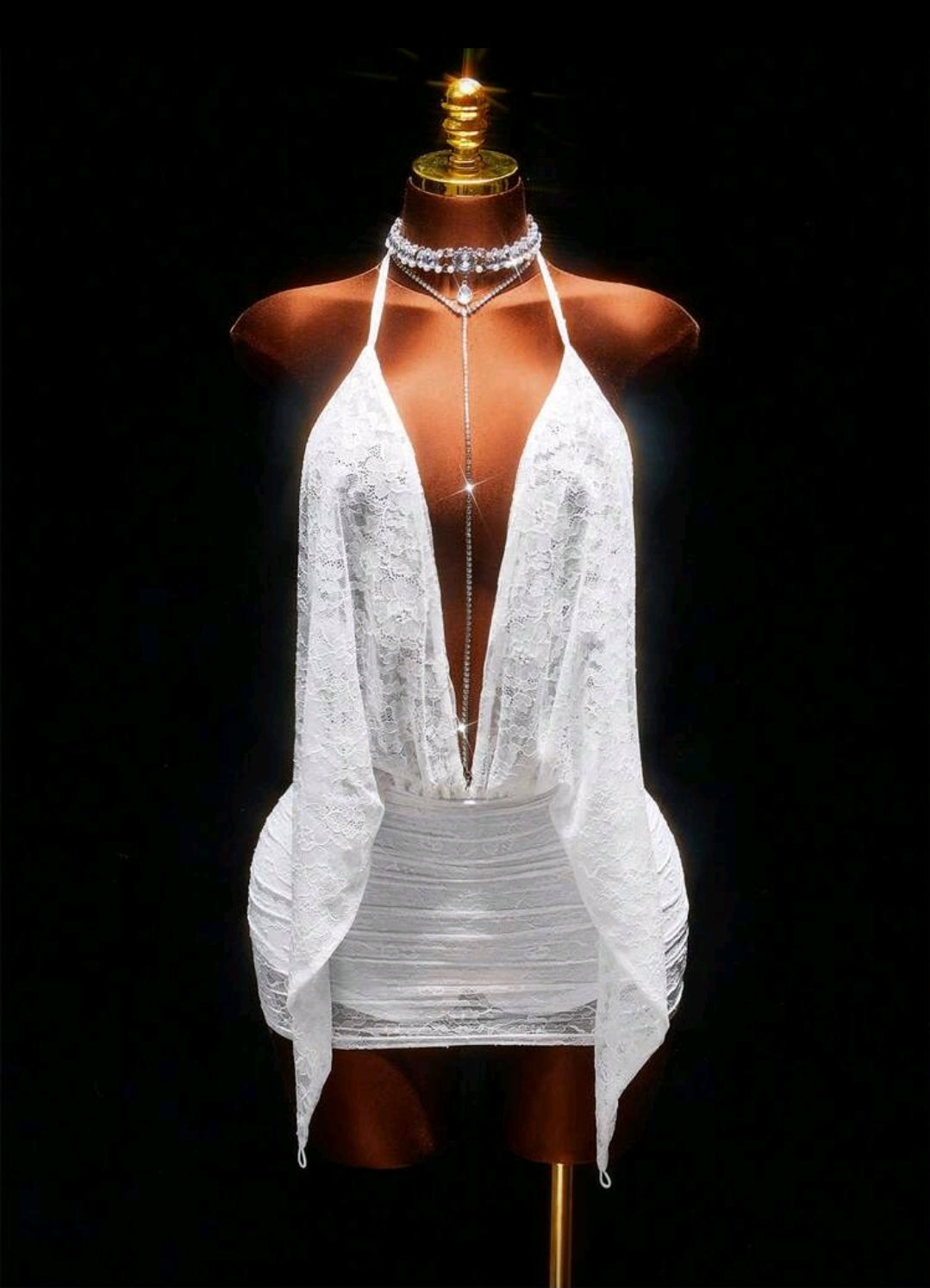 Baddie Swoop Dress