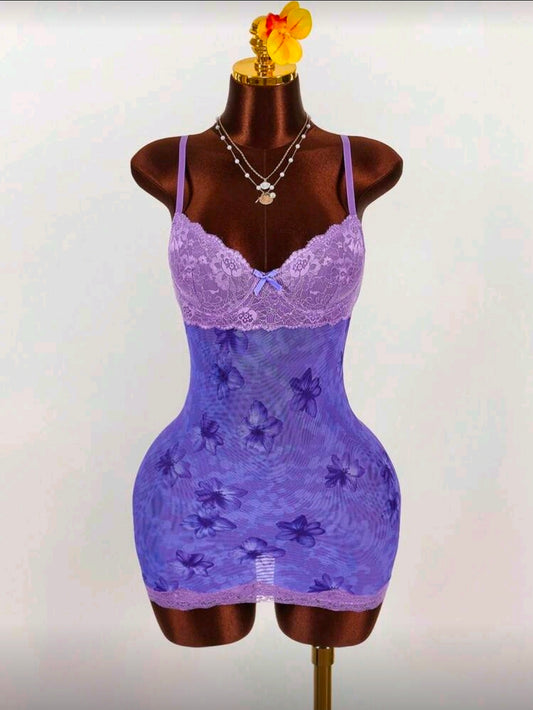 Purple Cami Dress