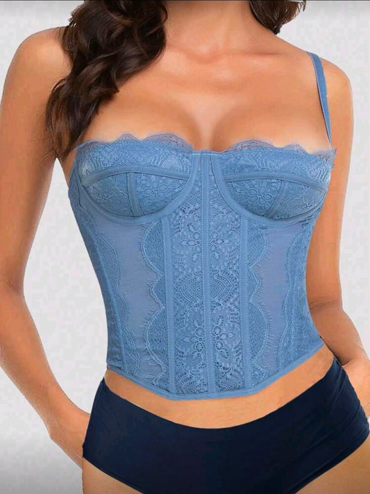Blue Bustier