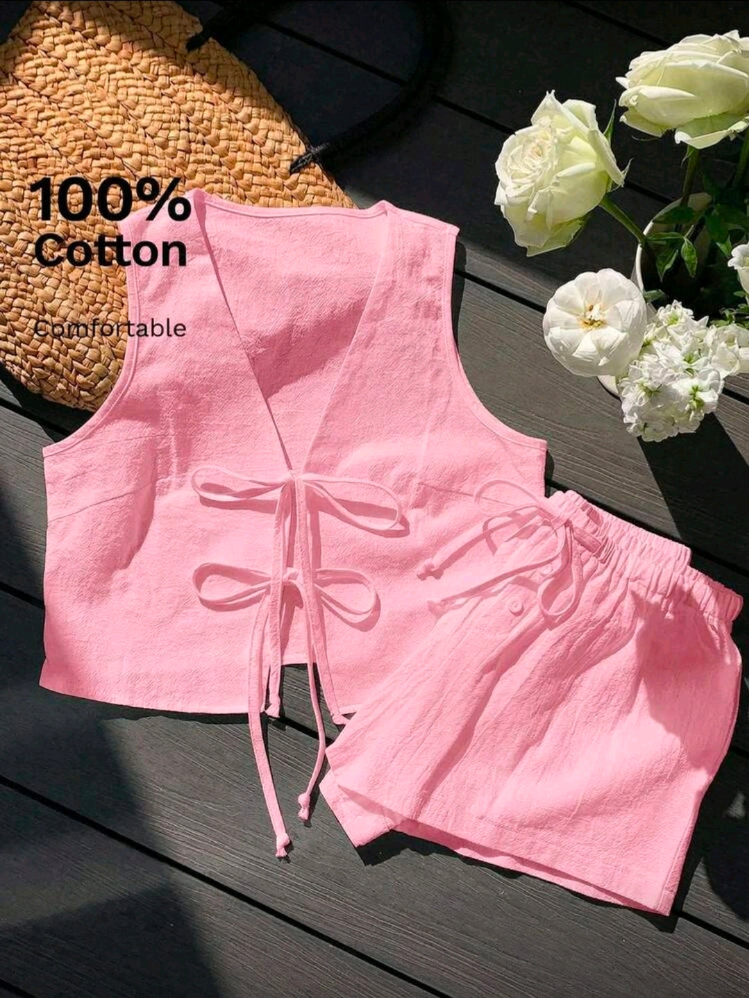 Pink Knotted Set