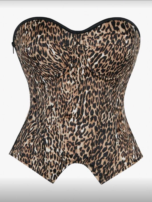 Cheetah Corset
