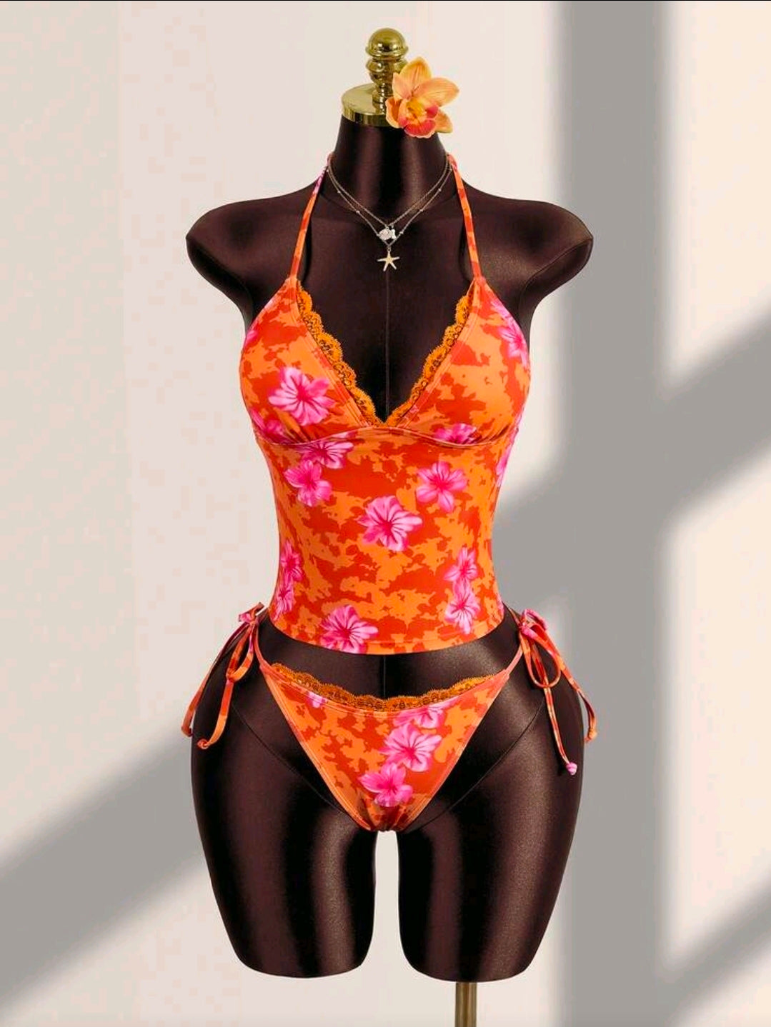 Orange Swimwear
