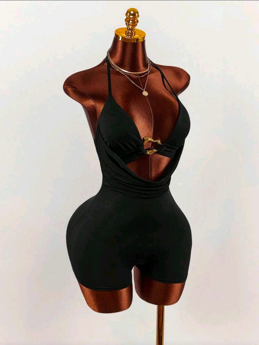 Black Gold Romper