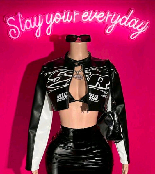 Black White Jacket