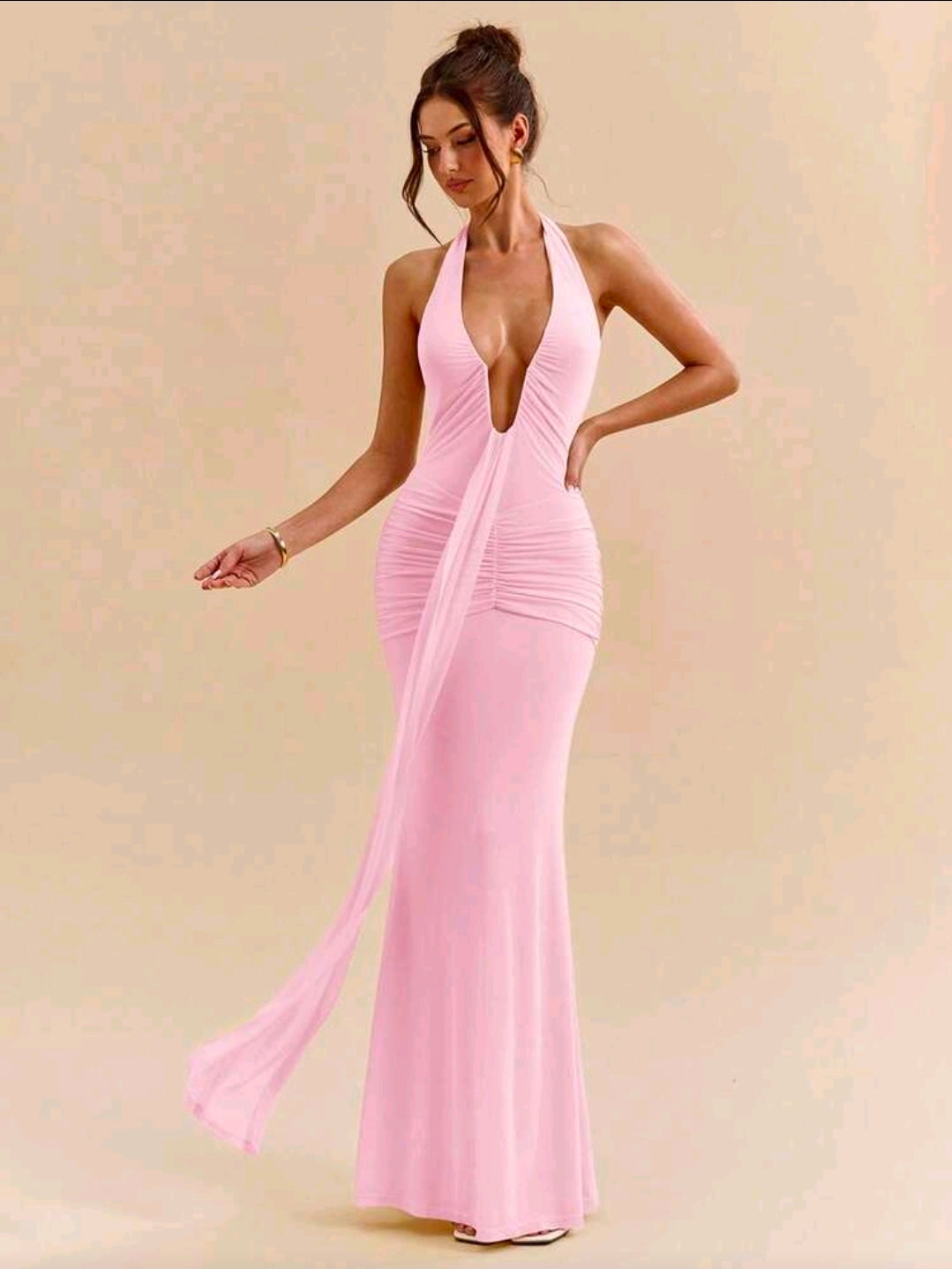 Pink Mermaid Dress