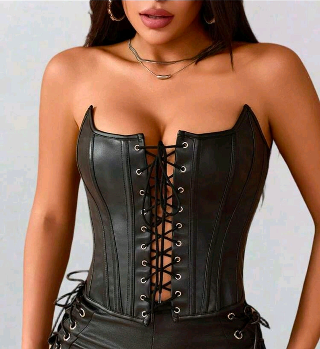Leather Corset