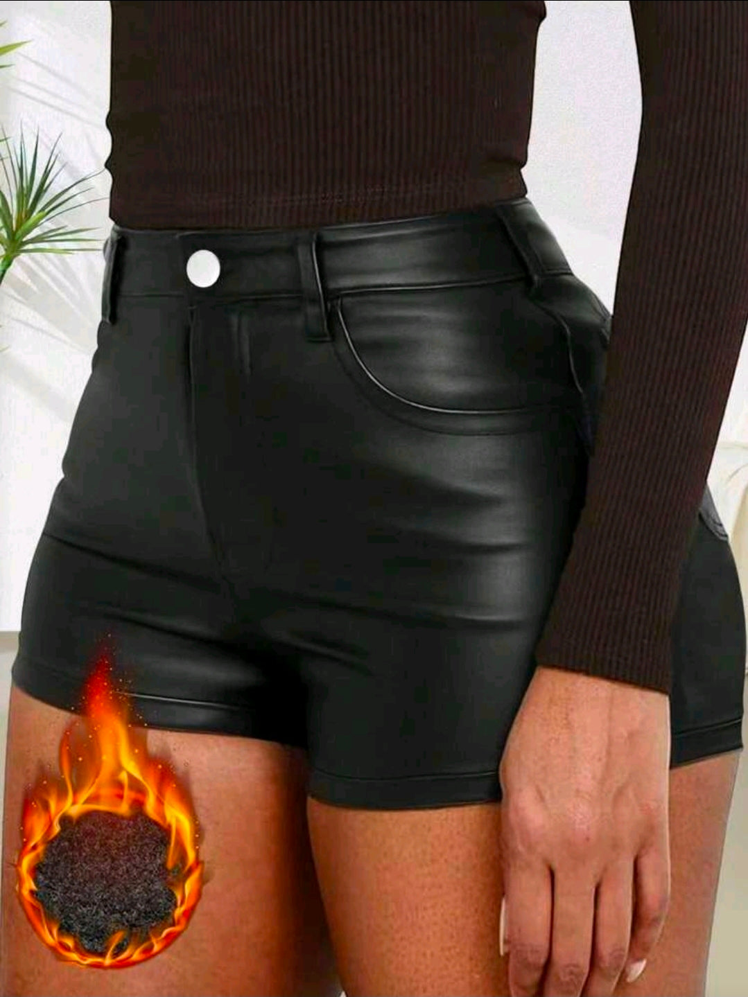 Leather Shorts