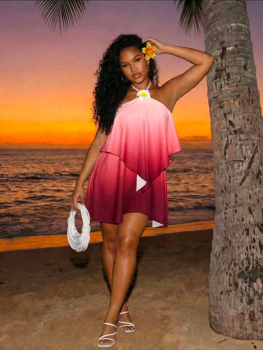 Pink Ombre Dress