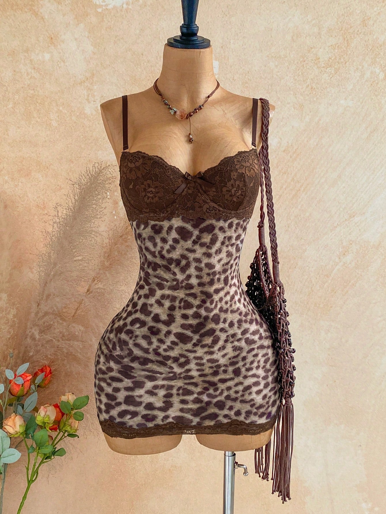Cami Dress - Brown